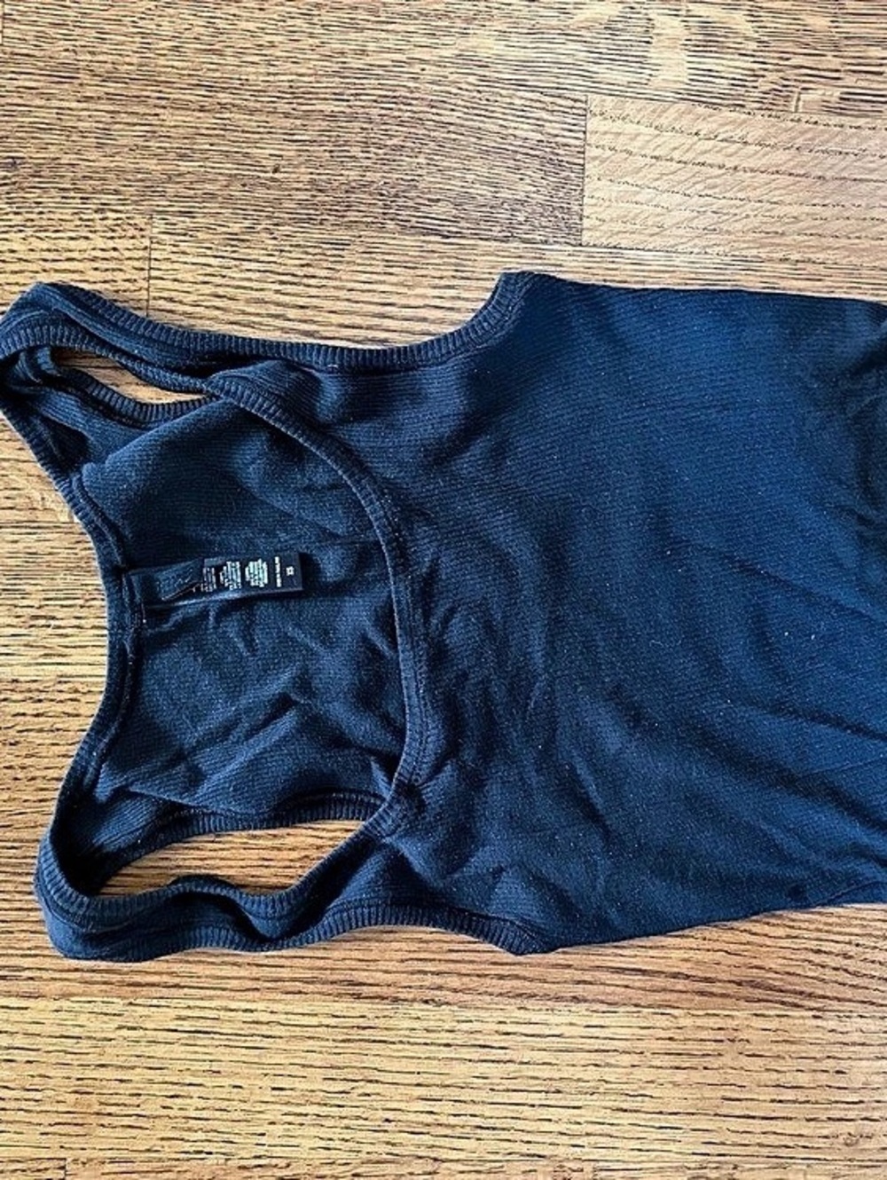 Skims Women's Black Tank Top Size XS
